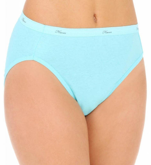 Hanes Cotton Hi-Cut - Six Pack (White), 7-White