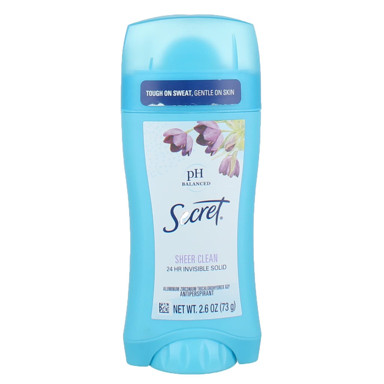 Secret Anti-Perspirant Deodorant Invisible Solid Shower Fresh 2.60 oz (Pack of 7)