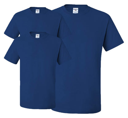 Jerzees Men's Dri-Power Short Sleeve T-Shirt (Pocket & No, Pocket-3 Pack-Oxford, X-Large