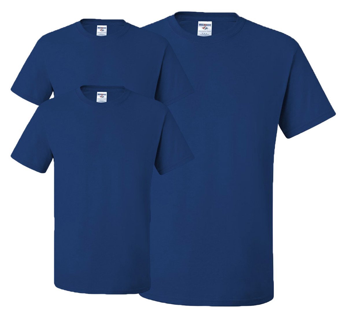 Jerzees Men's Dri-Power Short Sleeve T-Shirt (Pocket & No, Pocket-3 Pack-Oxford, X-Large