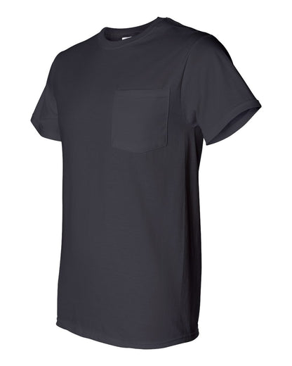 Fruit of the Loom Men's Pocket Tees , Black, XXX-Large(Pack of 2)