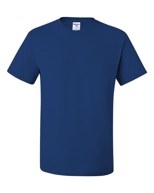 Jerzees Mens DRI-POWER Active Short Sleeve Crew T-Shirt, JZ29MR, 2X, Royal