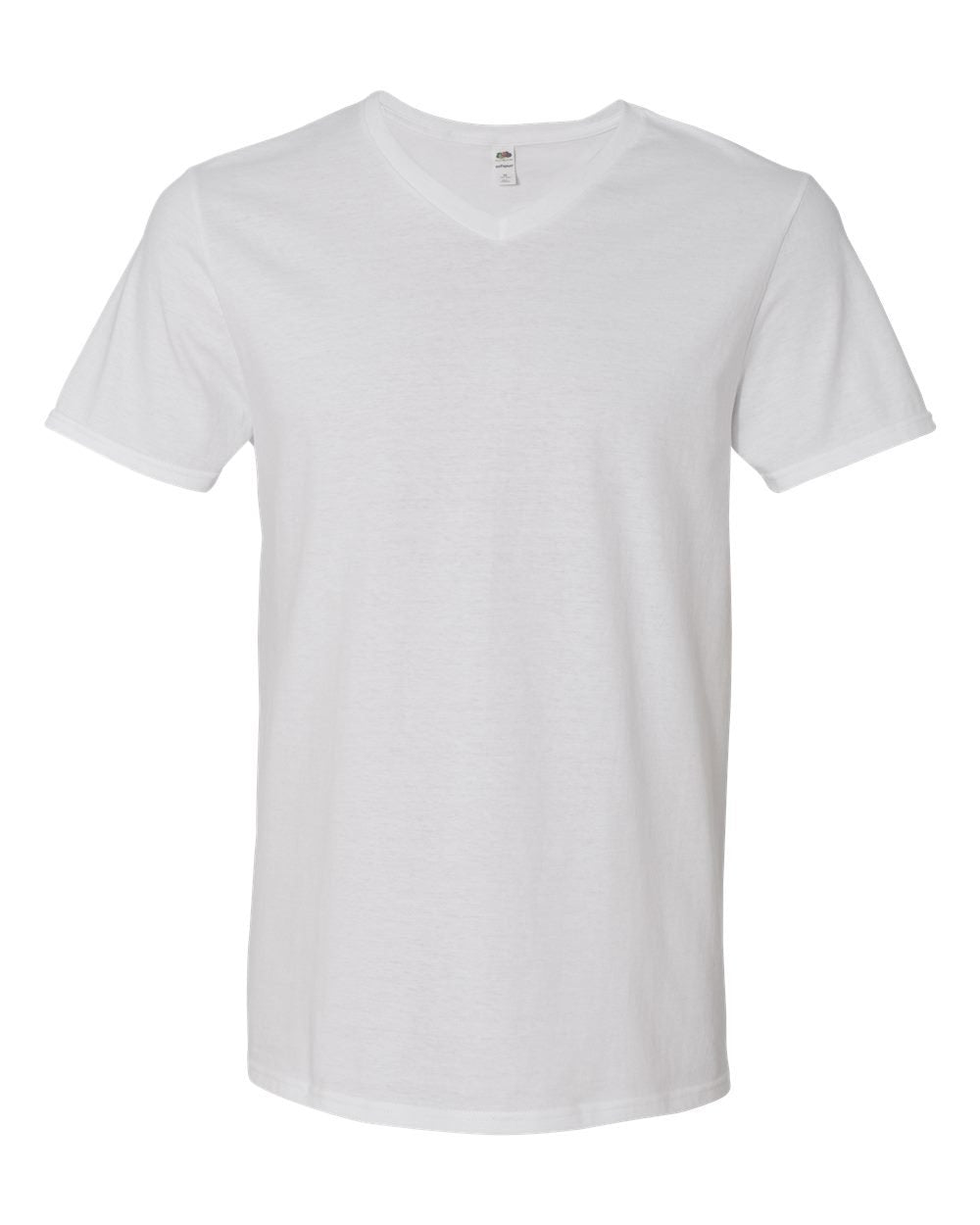 Fruit of the Loom SFVR Sofspun T-Shirt (White, Small)
