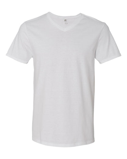 Fruit of the Loom SFVR Sofspun T-Shirt (White, Small)