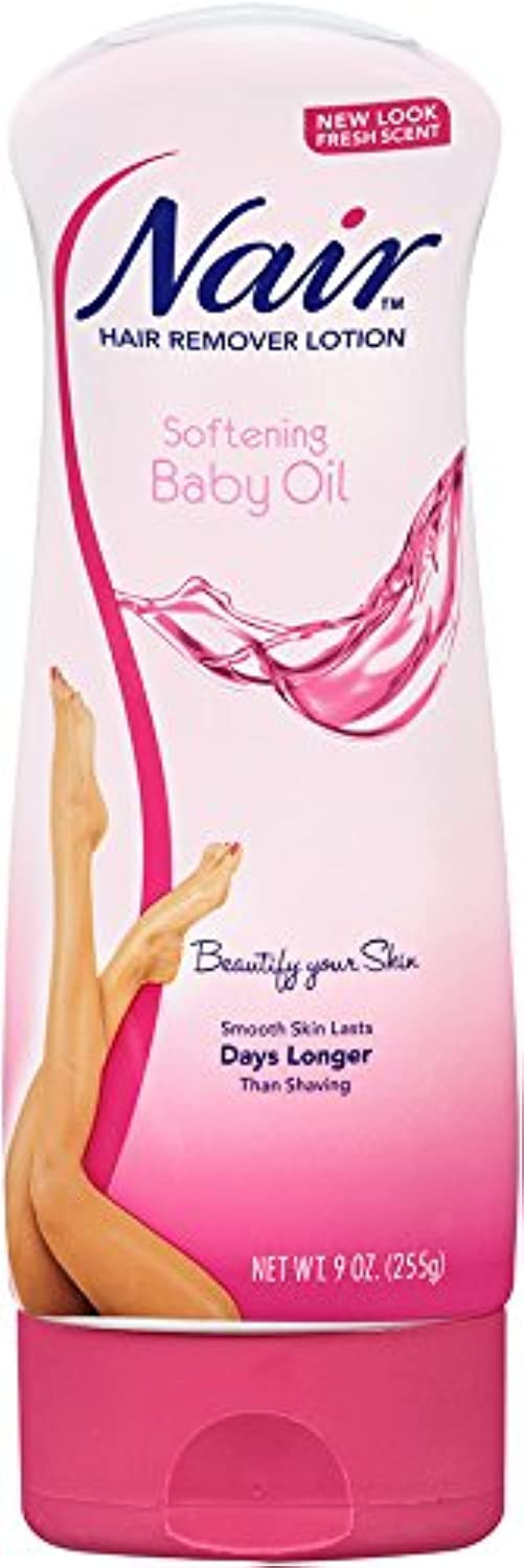 Nair Hair Remover Lotion Softening Baby Oil 9oz (6 Pack)