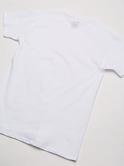 Hanes Men's FreshIQ Crew T-Shirt 6 Pack XXL White