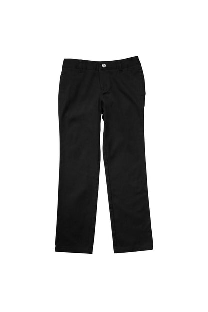 French Toast Big Girls' Straight Leg Pant, Navy, 12