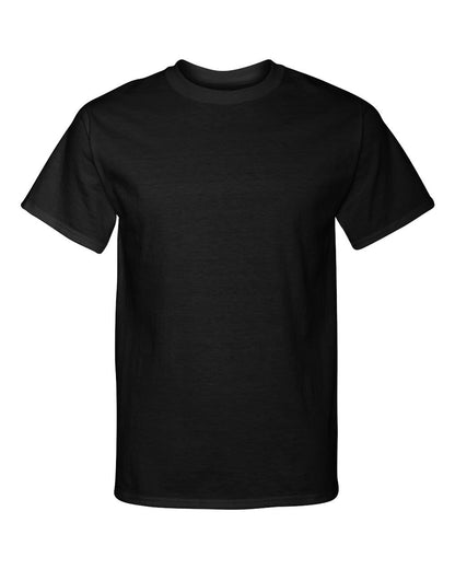 Jerzees Men's Black Heather Adult Short Sleeve Tee 3 Pack, Vintage Red, Large