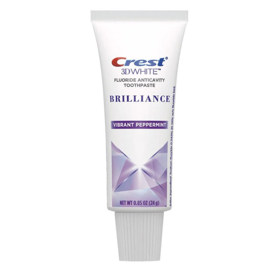 Crest Toothpaste 0.85 Ounce 3D White Brilliance (36 Pieces)
