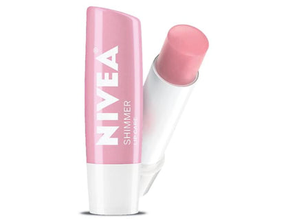 NIVEA Shimmer Radiant Lip Care 0.17 oz (Pack of 8)