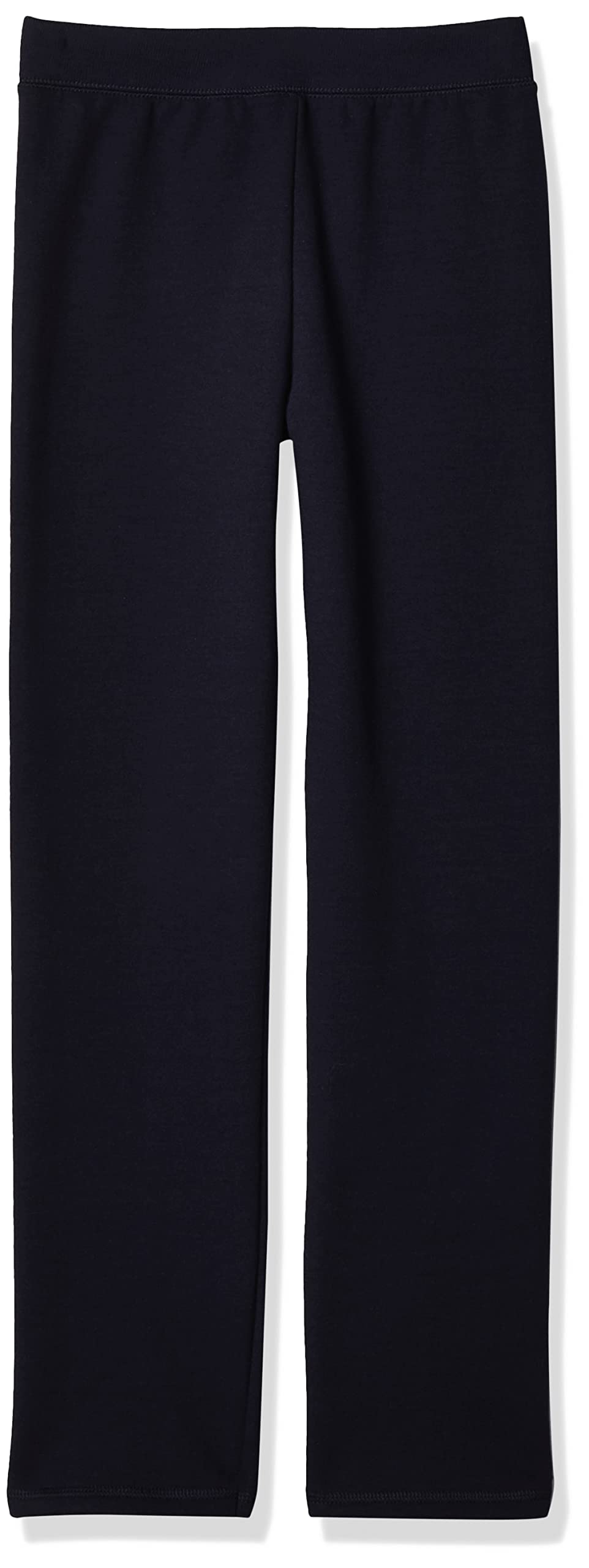 Hanes girls Comfortsoft Ecosmart Open Bottom Leg Sweatpants Pants, Navy, Small US