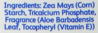 Johnson's Aloe Vitamin E Powder 1.5 oz Pack, Pure Cornstarch, 4.5 Ounce, (Pack of 3)