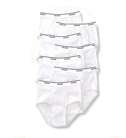 Fruit of the Loom mens Basic White Brief Multipack Underwear, White (8 Pack), XX-Large US