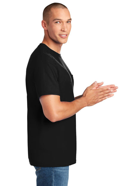 Fruit of The Loom Men's Pocket Crew Neck T-Shirt (Pack of, Black, Size XX-Large