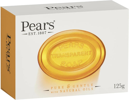 Pears Oil-Clear Soap Each Bar 4.4 Oz (Original Gentle Care (Pack of 20 Bars (4.4oz Each)