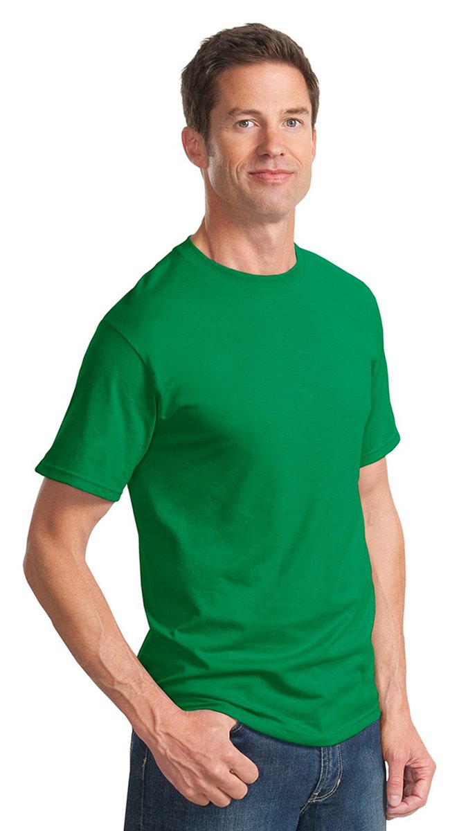 Jerzees Dri-Power Mens Active T-Shirt Medium True Red