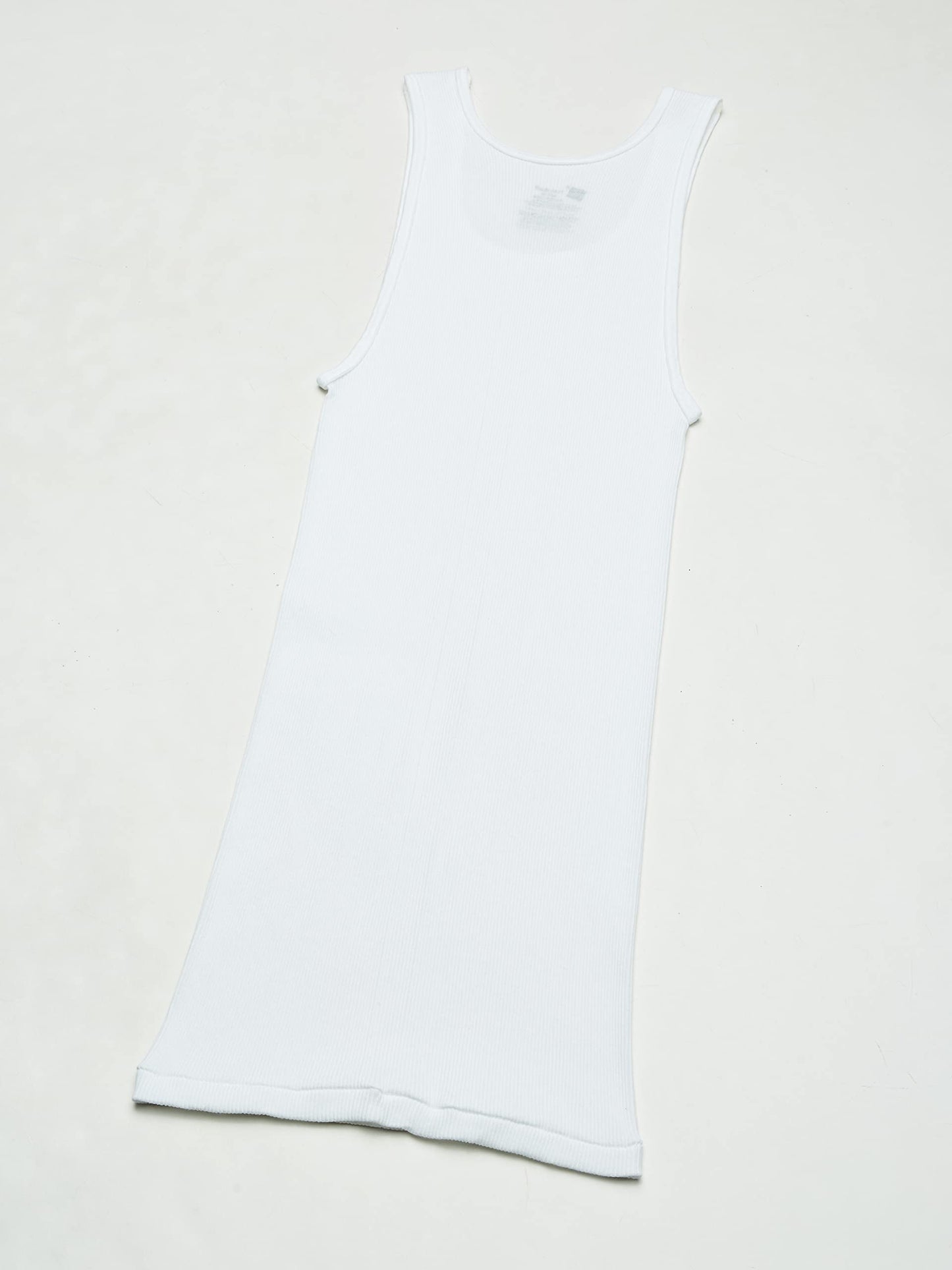 Hanes Men's Tagless ComfortSoft White A-Shirt 12-Pack