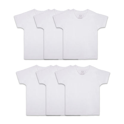 Fruit of the Loom boys Cotton White T Shirt Underwear, - 5 Pack White, X-Small US