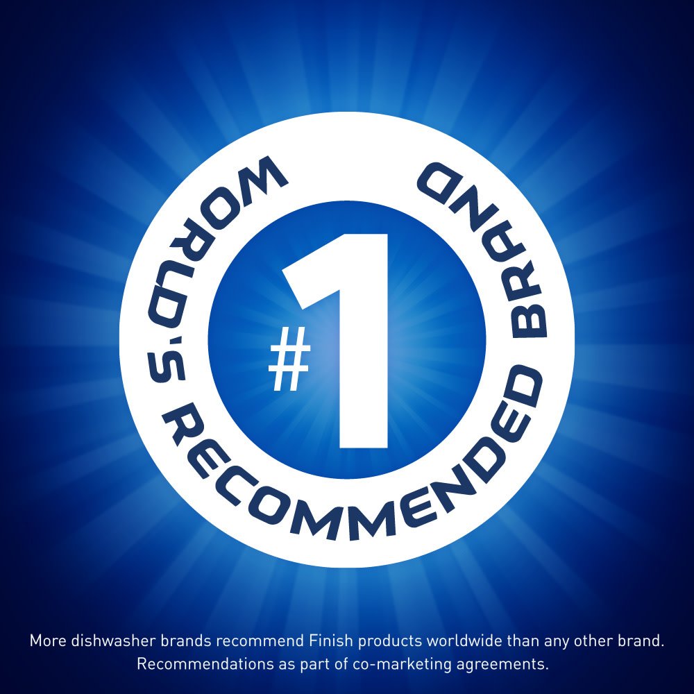 Finish - Quantum - 68ct - Dishwasher Detergent - Powerball - Ultimate Clean & Shine - Dishwashing Tablets - Dish Tabs