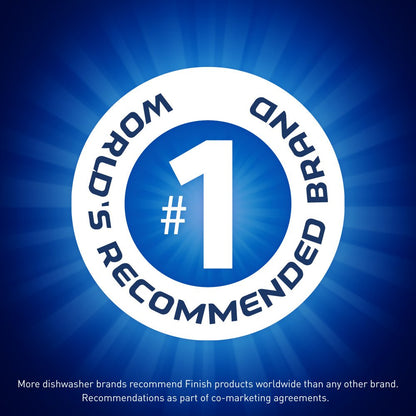 Finish - Quantum - 68ct - Dishwasher Detergent - Powerball - Ultimate Clean & Shine - Dishwashing Tablets - Dish Tabs