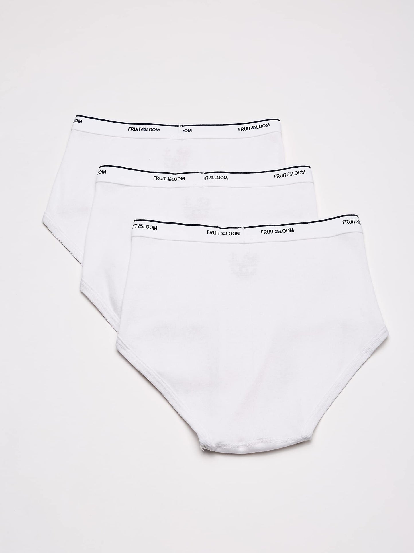 Fruit of The Loom Men's 7-Pack Basic Brief (X-Large (Waist: 40-42 / Chest: 46-48), White)