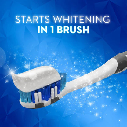 Crest 3D White Radiant Mint, Teeth Whitening Toothpaste, 3.8 oz, Pack of 2
