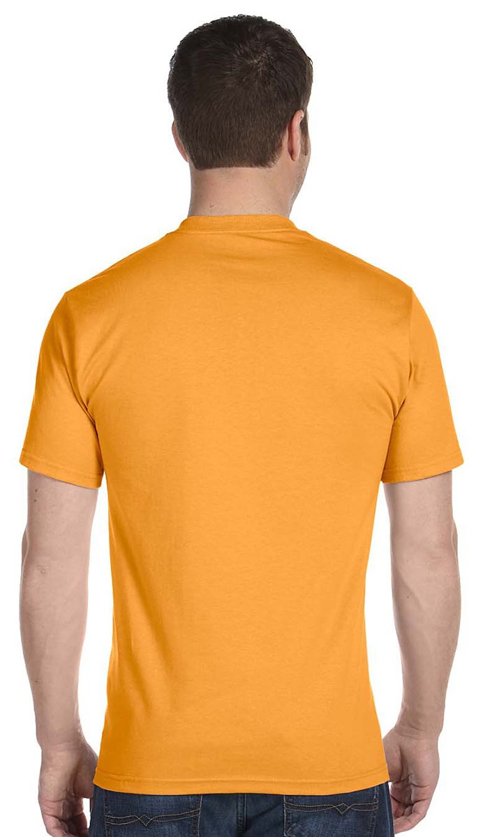 Hanes 5.2 oz., 50/50 ComfortBlend EcoSmart T-Shirt, Medium, LIME