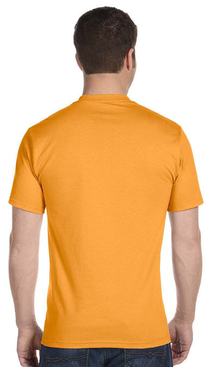 Hanes 5.2 oz., 50/50 ComfortBlend EcoSmart T-Shirt, Medium, LIME