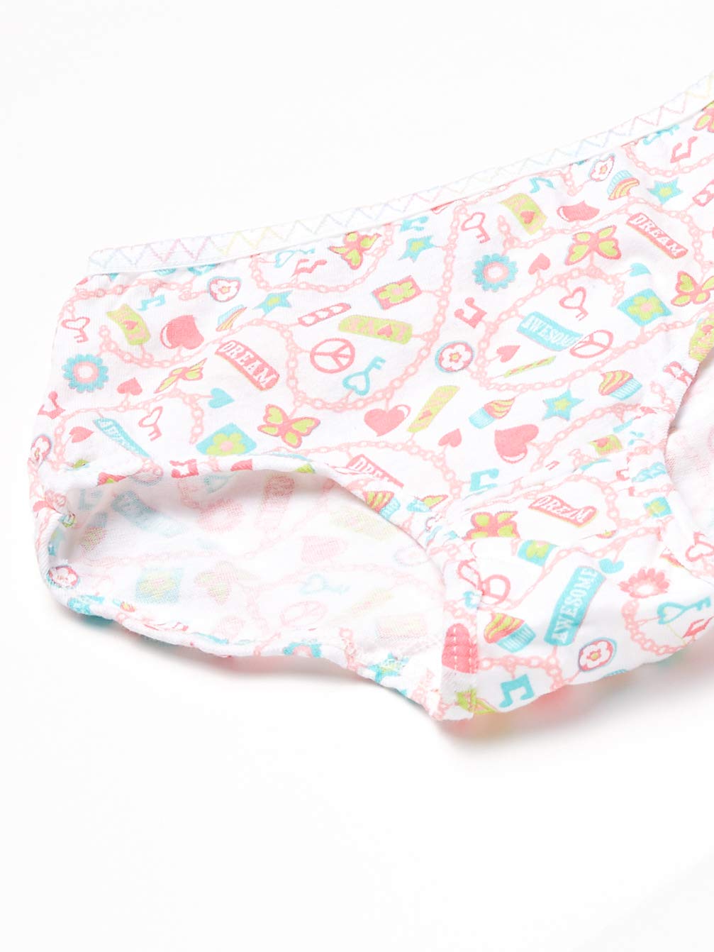 Fruit of the Loom Little Girls' Wardrobe Cotton Bikini ,Multi,6(Pack of 12)