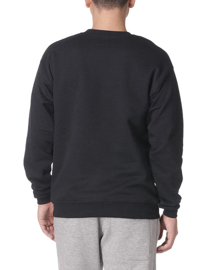 Hanes Mens Comfortblend EcoSmart Crewneck Sweatshirt, 3XL, Black