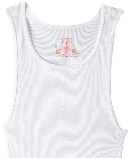 Hanes Men's 3 Pack Ultimate Tagless Tank (XX-Large Tall, White)
