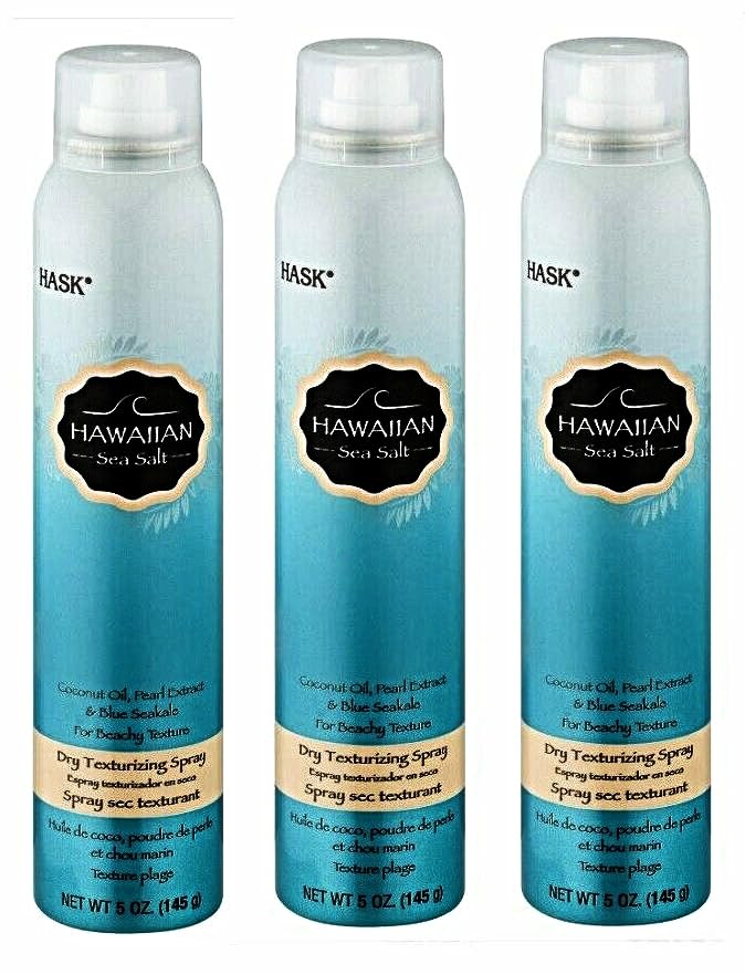 HASK Hawaiian Sea Salt Dry Texturizing Spray, 5 Oz