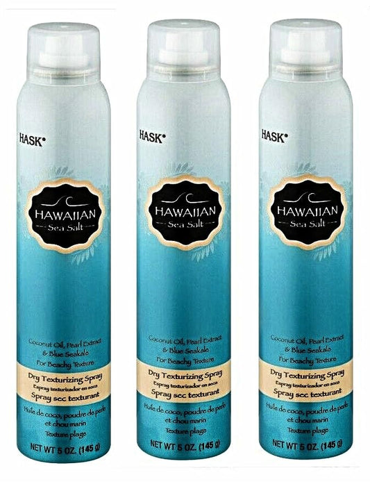 HASK Hawaiian Sea Salt Dry Texturizing Spray, 5 Oz