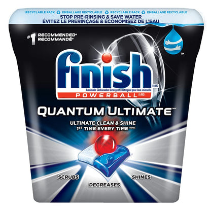 Finish Dishwasher Detergent, Quantum Ultimate, Fresh, 85 Tablets 85 Count