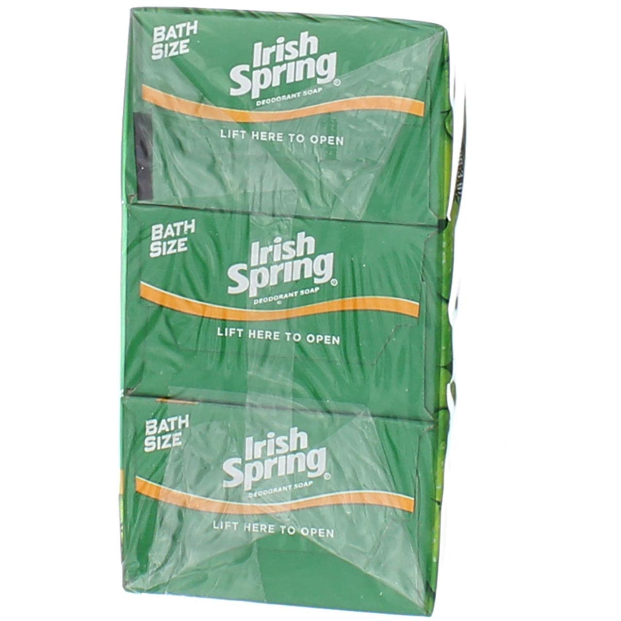 Irish Spring Deodorant Bar Soap, Original, 3.75 oz bars, 3 ea (Pack of 12)