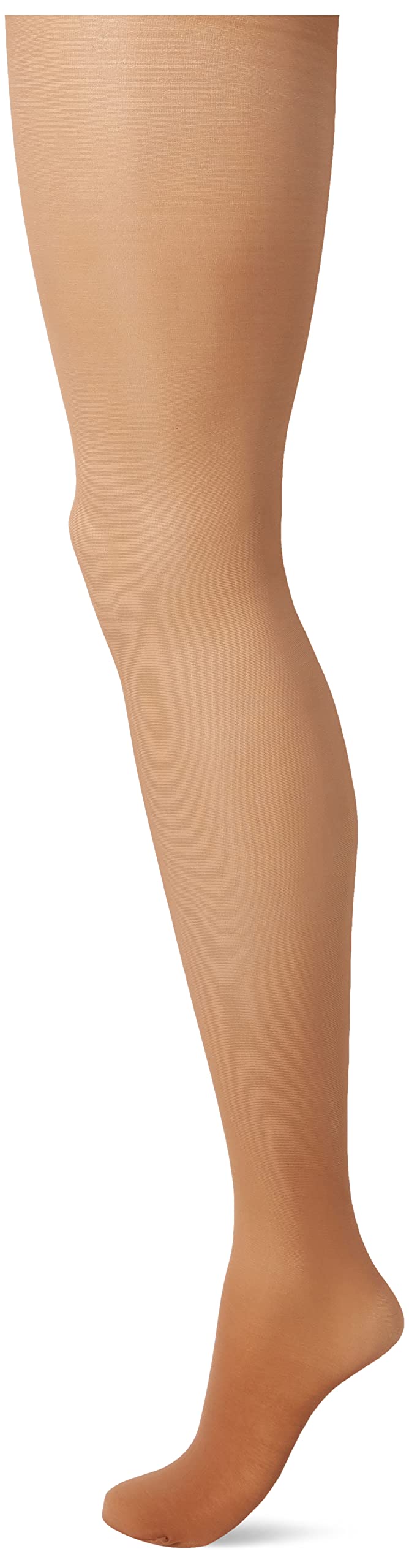 L'eggs Women's Energy Standard-Panty Sheer Toe Nylon Pantyhose, Suntan, Queen