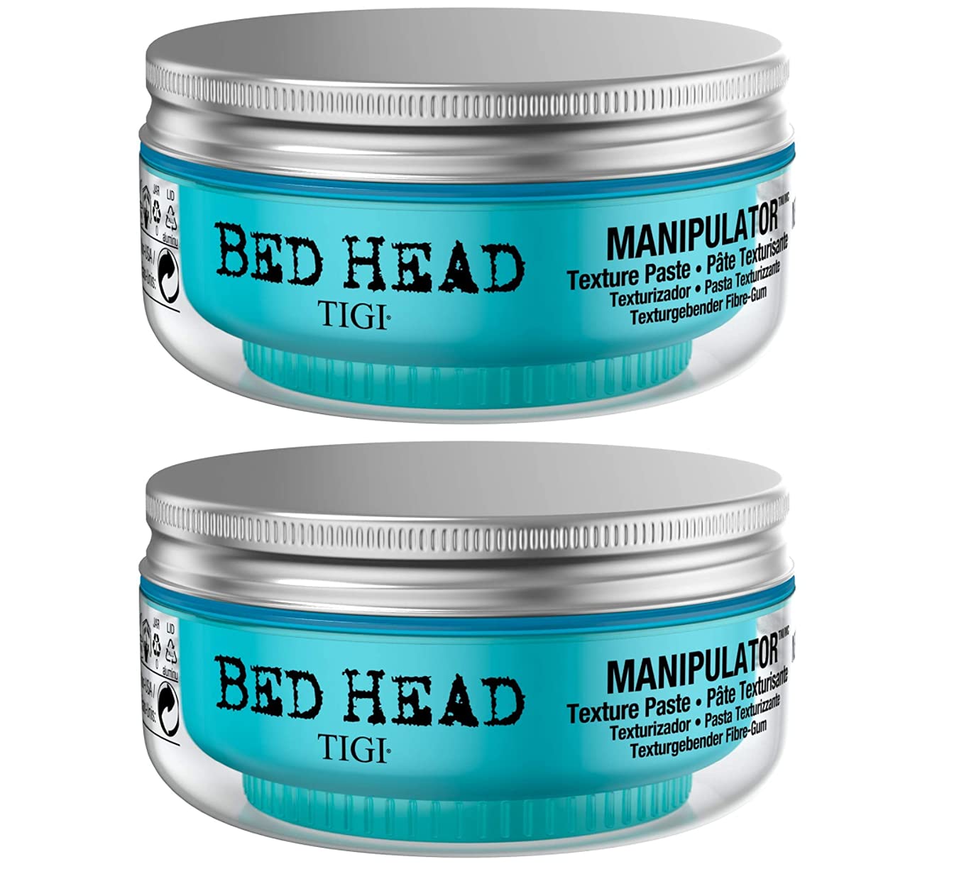 TIGI Bed Head Manipulator Texture Paste, 2 Ounce (Pack of 2)