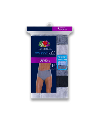 Fruit of the Loom Men's Beyondsoft Fashion Briefs Special Value 12-Pack (Large (36-38"))