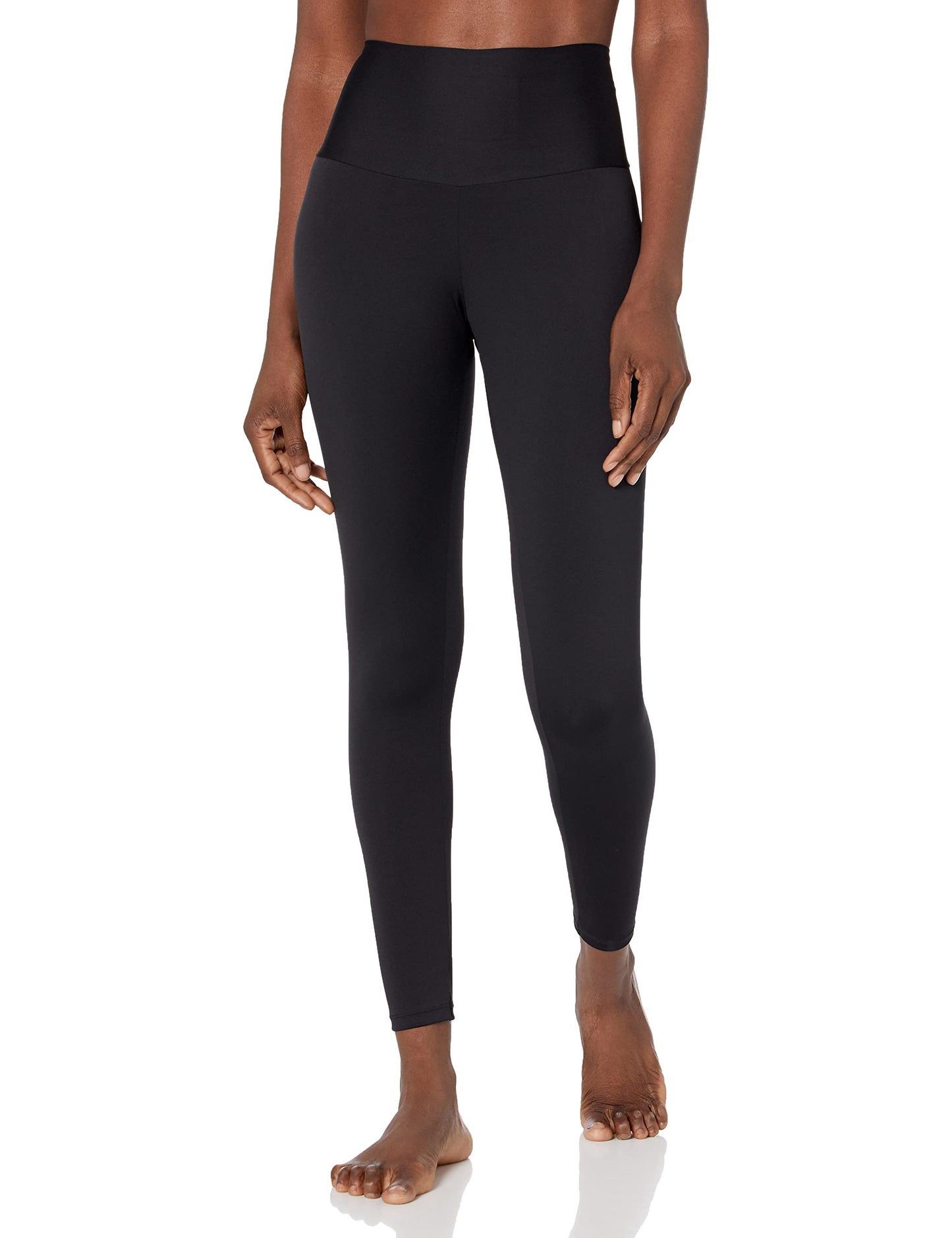 Bali Women's B Kind Hi Waist Smoothing Full Legging DF2005, Black, X-Large