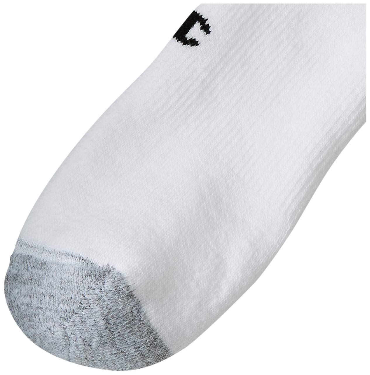 Champion Men's 6Pack Black & White No-Show Athletic Low Cut Socks, Shoe 6-12