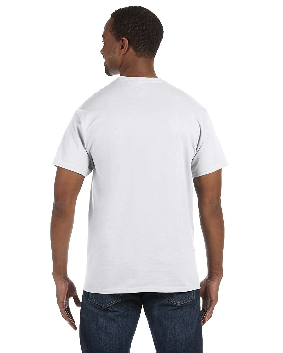 Hanes Mens 5.2 oz. ComfortSoft Cotton T-Shirt (5280) -SMOKE GREY -L