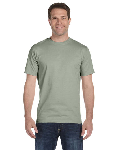 Hanes mens 5180 fashion t shirts, Stonewash Green, Small US