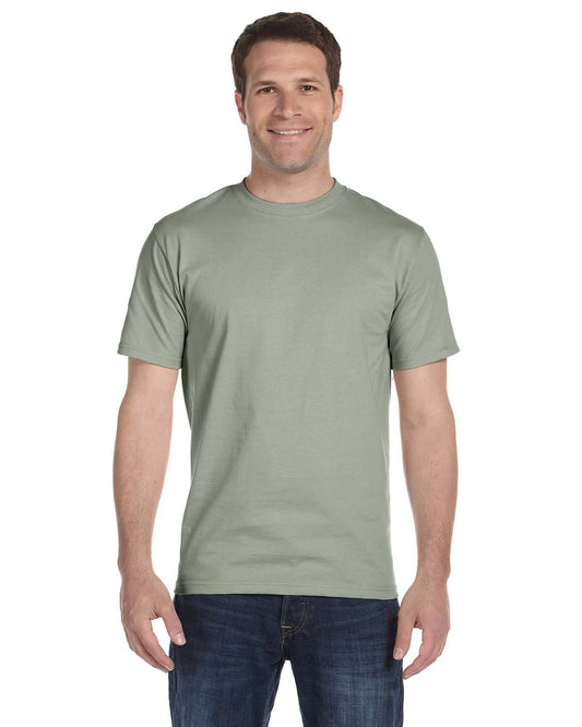 Hanes mens 5180 fashion t shirts, Stonewash Green, Small US