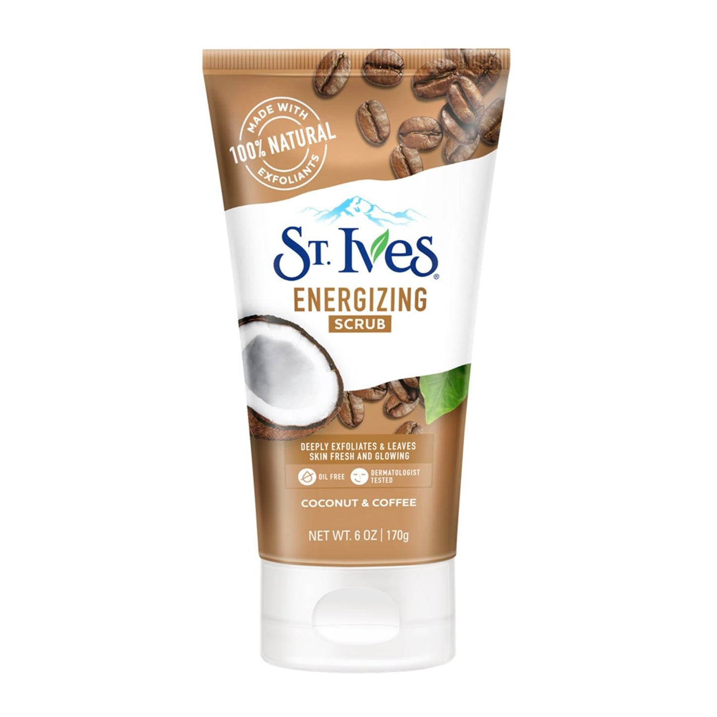St. Ives Scrub Coconut & Coffee Energizing 6 Ounce (Pack of 2)