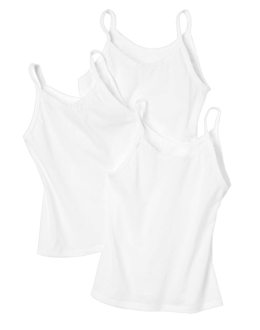 Hanes Toddler Girls' TAGLESS & Camisole 3-Pack, Assorted, Size - 4