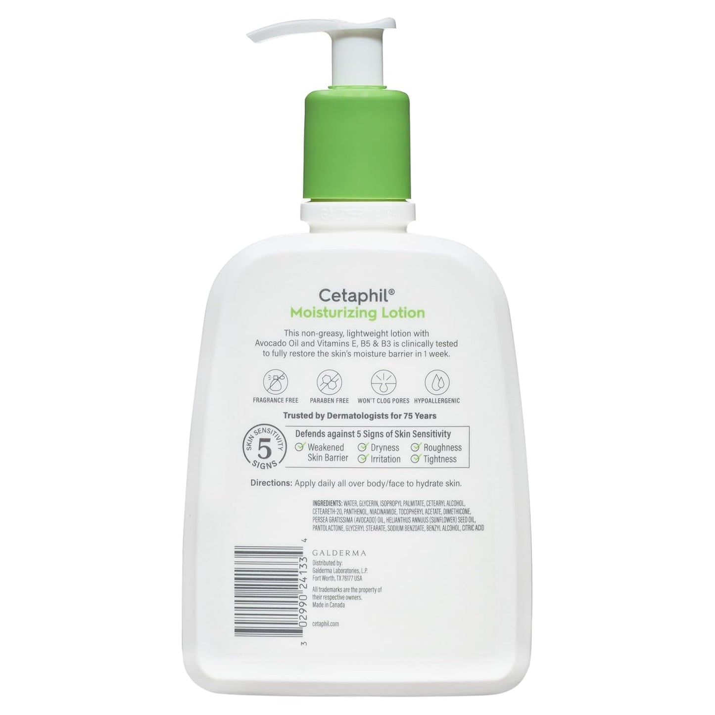 Cetaphil Moisturizing Lotion, All Skin Types, 16 Fl Oz