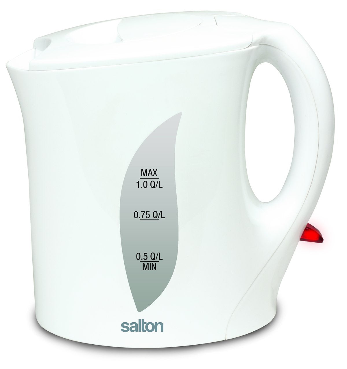 Salton JK1590 Corded Jug Kettle, 1 Liter, White