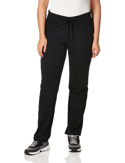 Hanes Women's French Terry Pant, Navy Space Dye, Medium
