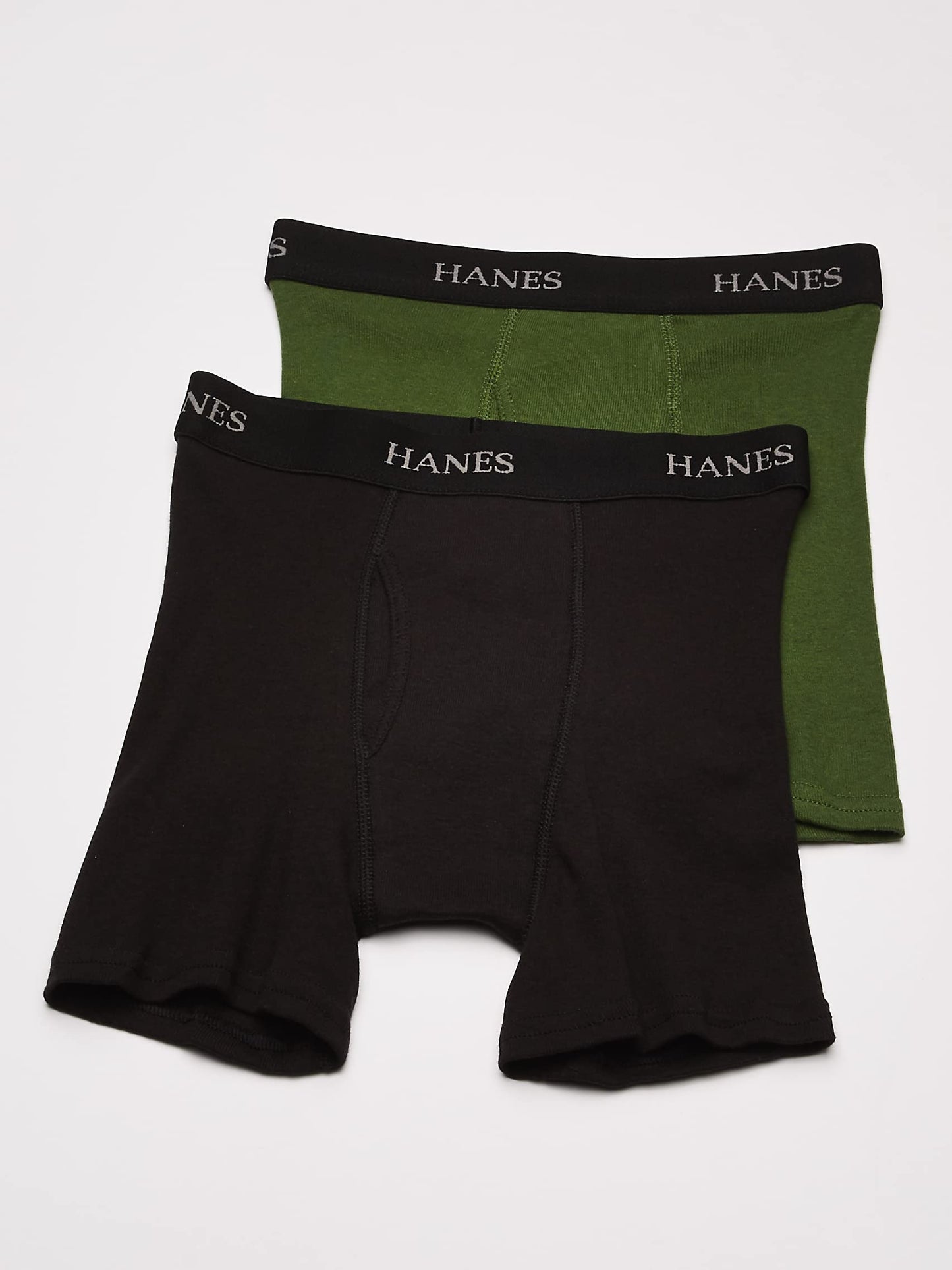 Hanes Boys' 4 Pack Ultimate Comfort Flex Printed Boxer Brief, Assorted, X-Large