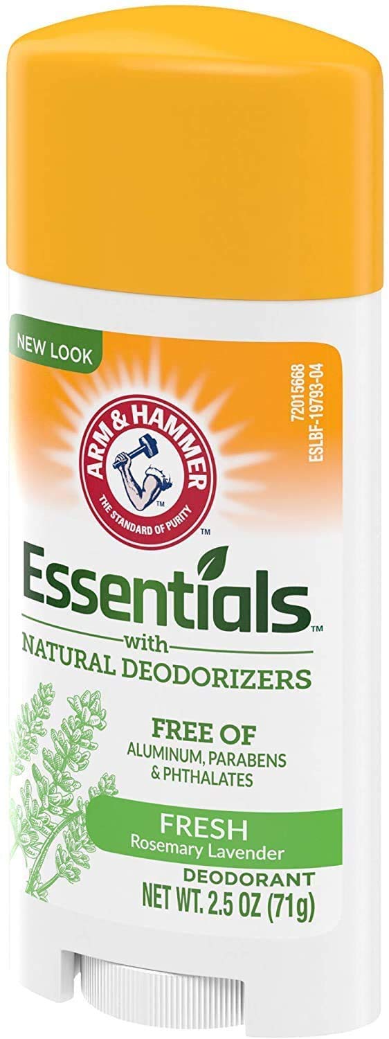 Arm & Hammer Essentials Deodorant, Fresh, 2.5 oz. (Pack of 2)